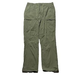 REI Women’s Hiking Cargo Pants Sz 12 UPF 30+ Straight Leg Army Green